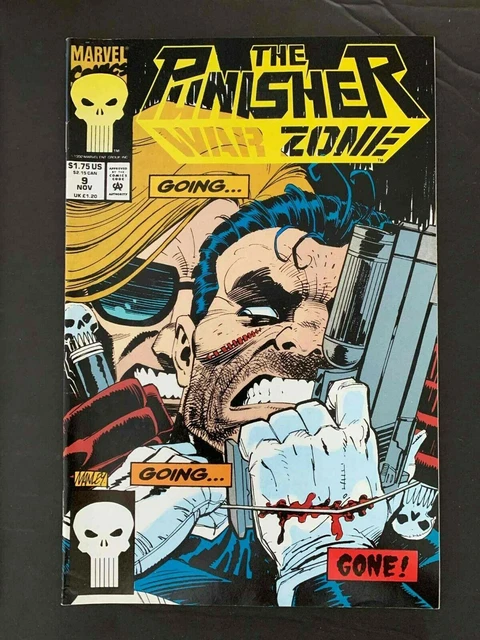 Punisher War Zone  #9  Marvel Comics 1992 Nm+