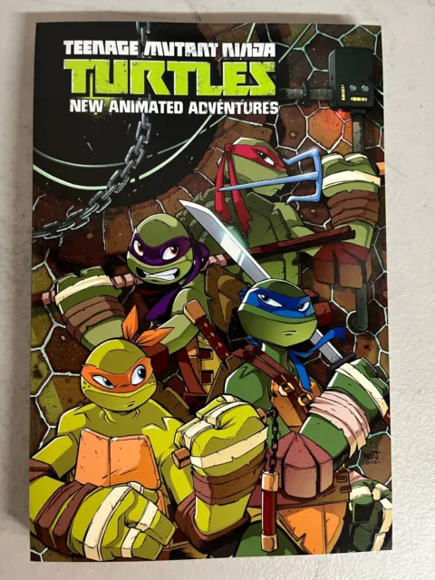 Idw: Teenage Mutant Ninja Turtles: New Animated Adventures Omnibus: Vol 1 Tp