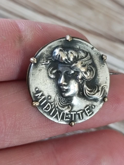ANCIENNE BROCHE BARRETTE ART DÉCO ARGENT MASSIF SIGNÉE FLAM ANCIENNE BROCHE BARRETTE ART DÉCO ARGENT MASSIF SIGNÉE FLAM
