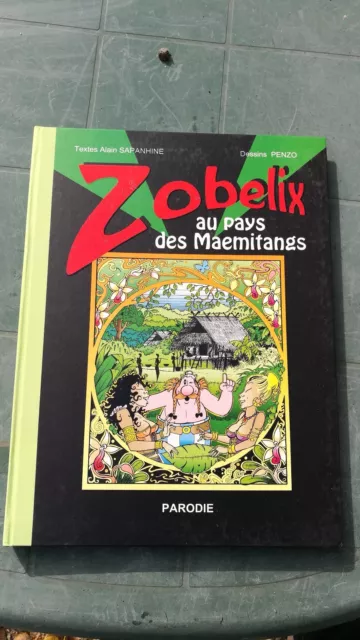 Parodie Asterix Zobelix Tirage 5000 Ex Cartonne Uderzo Goscinny Neuf