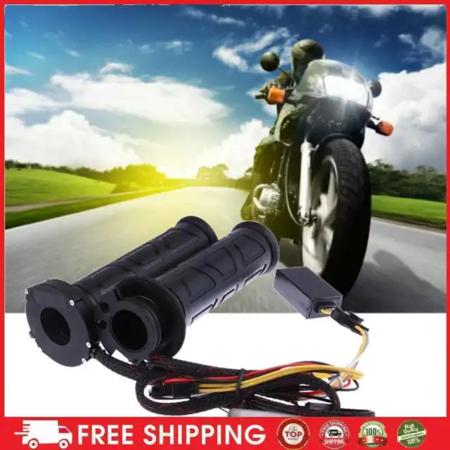 Heated Hand Grips Sleeve Waterproof Handlebar Cover Replacement Motorcycle Parts