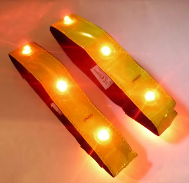Lauflicht Joggen mit Reflektorband: USB Aufladbar Laufgürtel