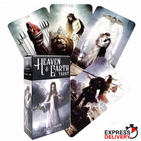 Heaven & Earth Tarot: A 78 Tarot Card Deck English Version Future Telling Oracle