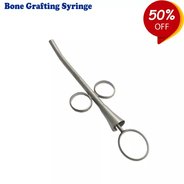 Dental Surgical Implant Bone Grafting Syringe For Surgery Amalgam Instruments Ce