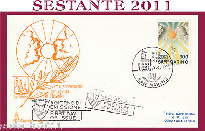 SAN MARINO FDC CAPITOLIUM 210 ALESSANDRO MANZONI 1985 426 