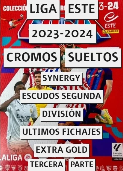 LIGA ESTE 2023 2024 Synergy / Ultimos Fichajes Escoge Tus Faltas La