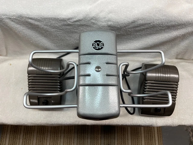 Restored Early RCA drive in speaker set with junction box. Tested working mint 