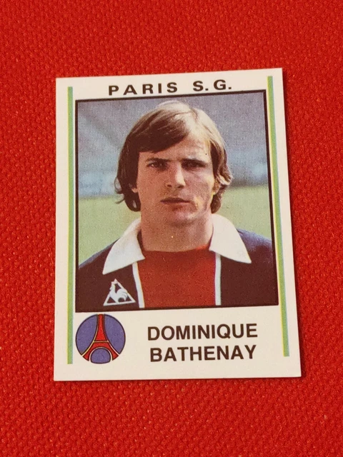 Vignette Panini Paris Saint-Germain 1981 - N°241 - Collection Football