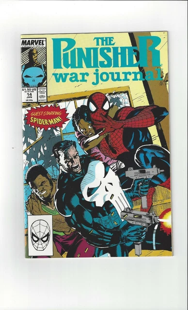 Marvel Comics The Punisher War Journal Vol. 1 No. 14 January 1990 $1.50 USA