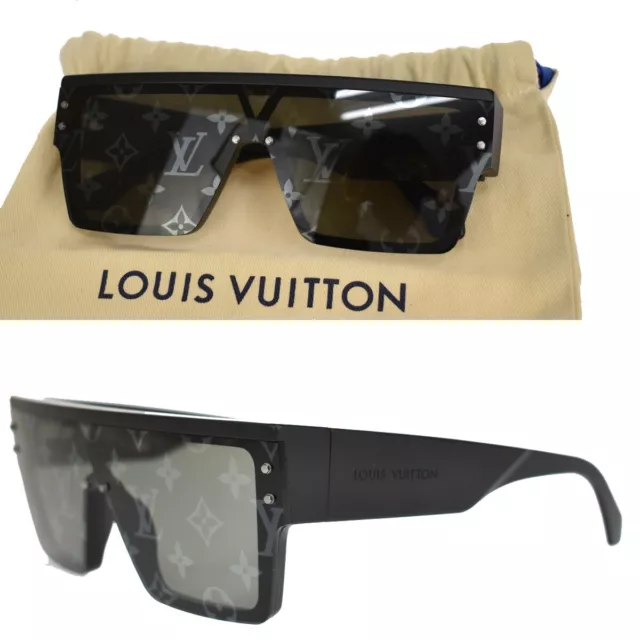 LOUIS VUITTON Metal LV Charm Cat Eye Sunglasses Z1720U Gold
