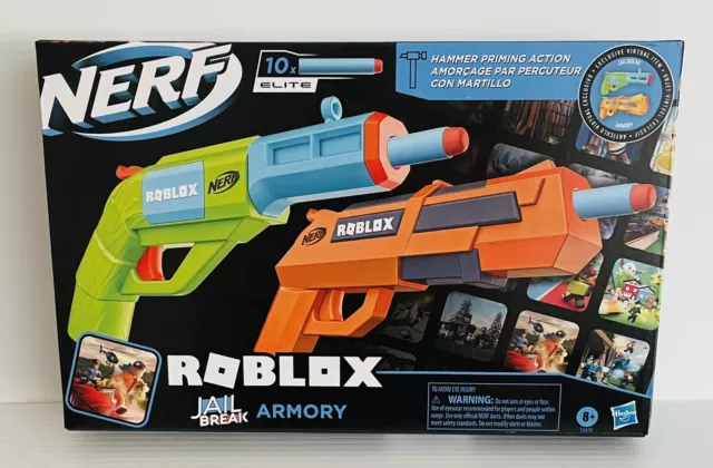 Nerf Roblox Jailbreak: Armory - Hammer-Action Blaster Pack, 1 - Fry's Food  Stores