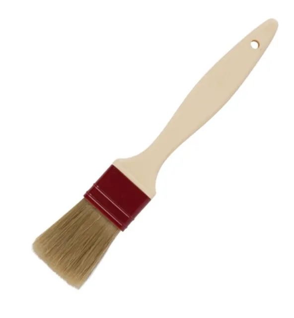 Matfer Bourgeat 116004 Nylon Fibre Pastry Brush - 40mm/4cm- Flat Bristles