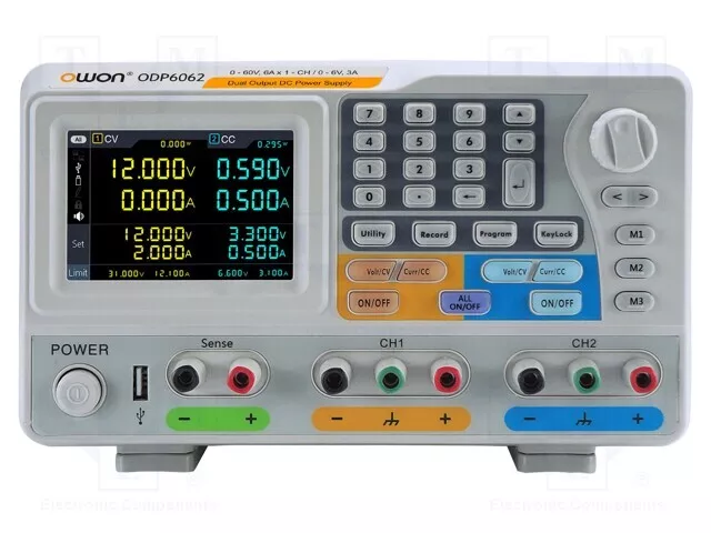 1 piece, Power supply: programmable laboratory ODP6062 /E2UK