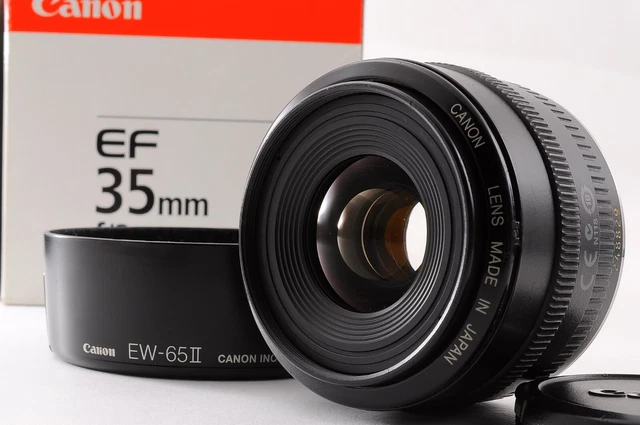 [Near MINT in Box] Canon EF 35mm f/2 Wide Angle AF MF Lens From Japan #9
