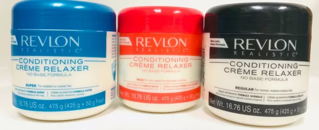 Revlon Professional Conditioning Creme Relaxer Regular, Mild, or Super 15OZ NEW