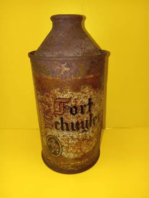 Off grade Fort Schuyler  Cone Top  Beer Can.