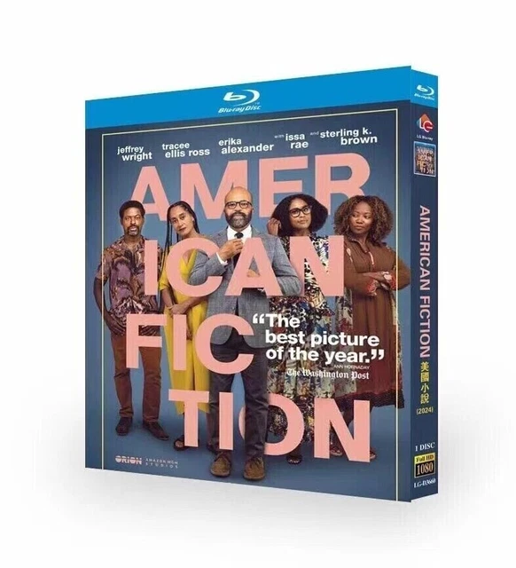 AMERICAN FICTION (2024) Bluray Movie 1 Disc BD All Region Brand New