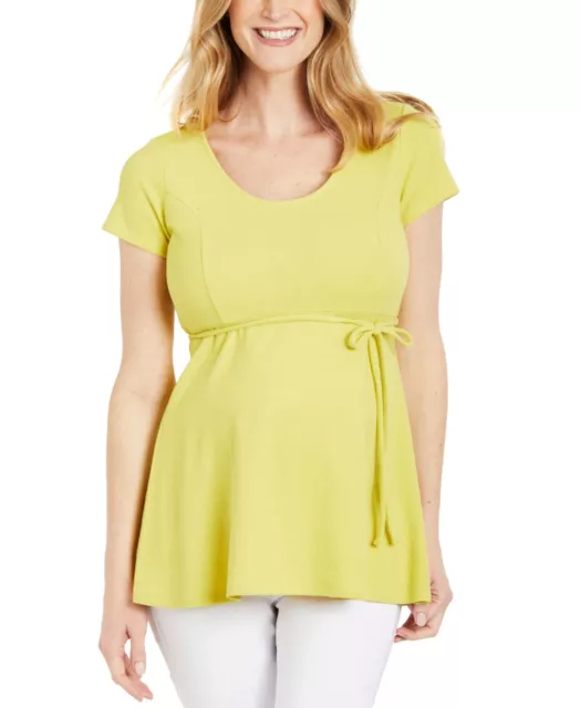 MRSP $35 Motherhood Maternity Peplum Maternity Top SIZE SMALL