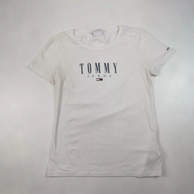 Women’s White Tommy Hilfiger T-Shirt , Size M