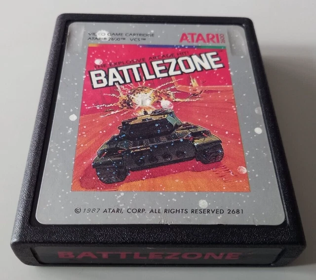Jeu Atari 2600 Chopper Command - Version PAL, Cartouche Seule (état Correct)