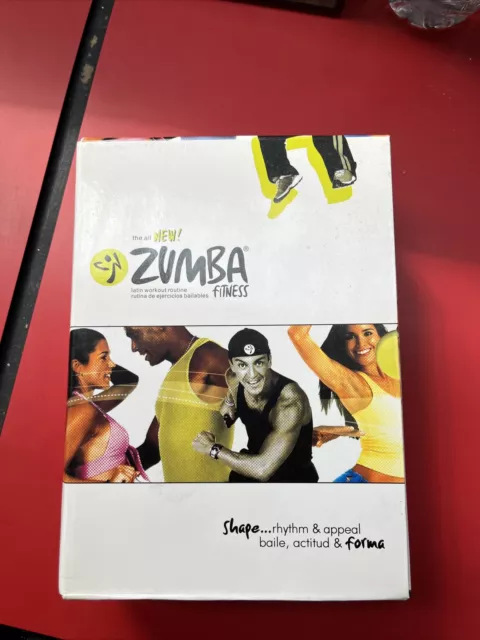 THE ALL NEW ZUMBA FITNESS Latin Workout - Exercise / Fitness. 4 Disc DVD Box Set