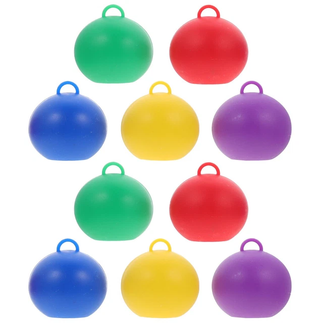 10 pz blocco pesi palloncino 6 x 5,5 x 5,5 cm plastica bambino