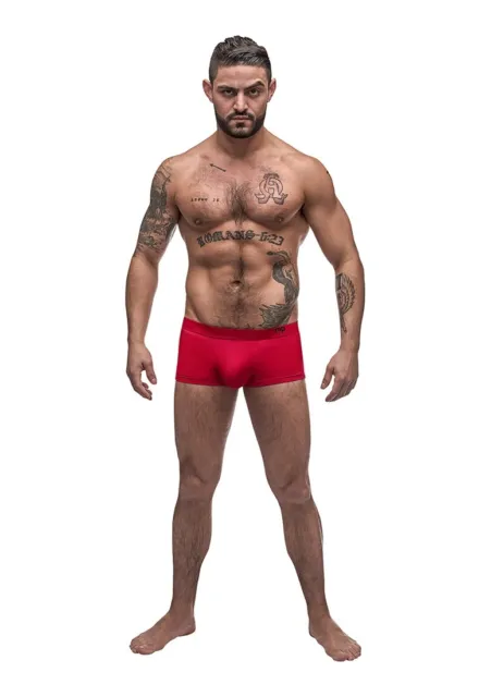 Boxershort Rossi S - XL Designer Pantaloni Sexy Elegante Rosso Viscosa Bambù