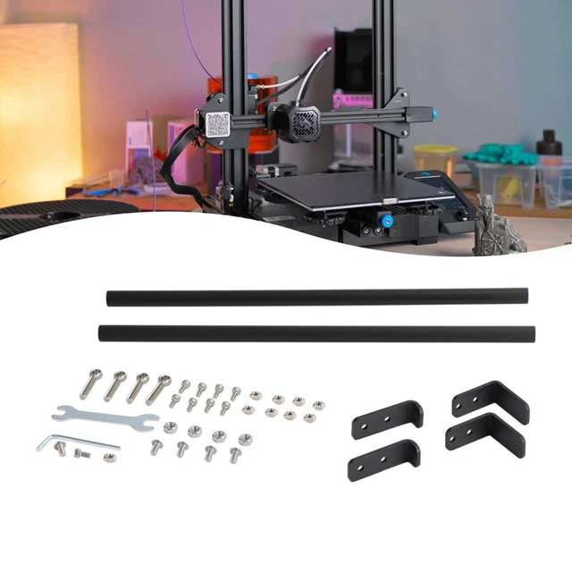 Support Rod 3D Printer Aluminum Alloy Tie Rod Fits Ender-3/Ender-3S/Ender-3 Pro
