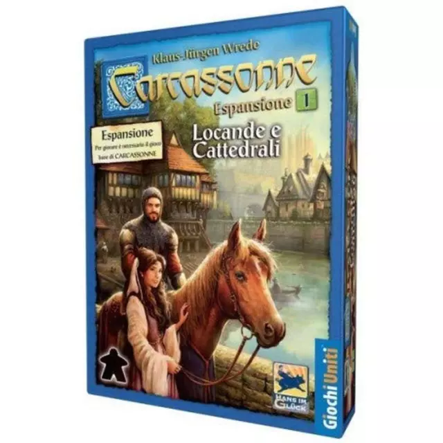 CARCASSONNE - 1° Espansione GIOCHI DA TAVOLO Italiano - LOCANDE E CATTEDRALI