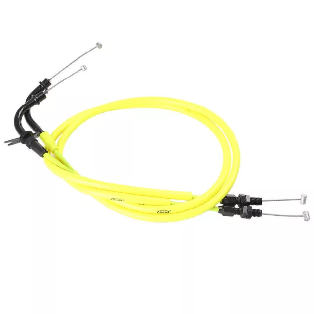 Moto Accelerator Lines Throttle Cables for Suzuki GSXR600 / GSXR750 06-10 Yellow