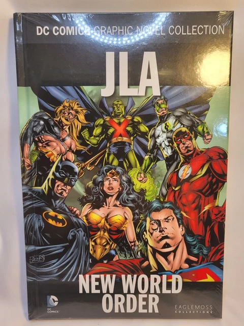 New DC Comics Eaglemoss Collection Graphic Novel JLA New World Order Vol 52 Book