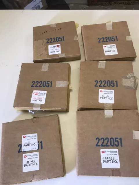 6x FILTRO UV FUSION SETACCIO 222051/067801
