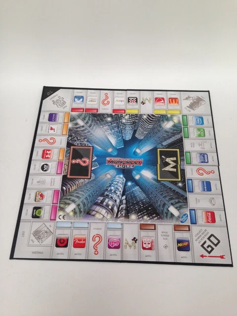 HASBRO GAMING MONOPOLY Empire Own The Worlds Top Brands Table Top Game ...