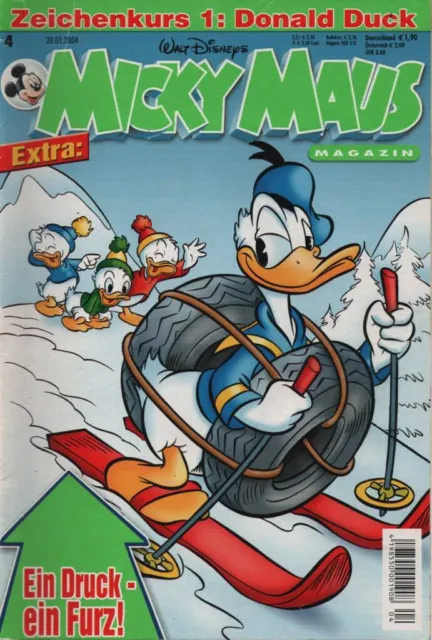 Micky Maus Heft Nr. 4 2004 Walt Disney Egmont Ehapa Verlag GmbH