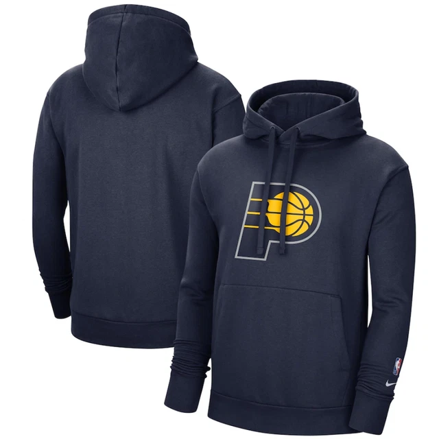 Felpa con cappuccio per bambini Indiana Pacers (taglia 14-16y) NBA Nike Essential logo - Nuova