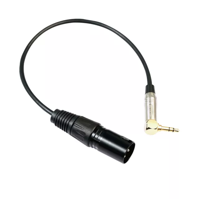 Mic Cords XLR cavo microfono maschio a femmina scheda audio 3,5 mm