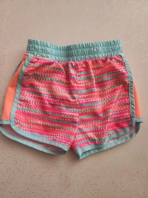 skechers Active Neon hearts athletic short size 5