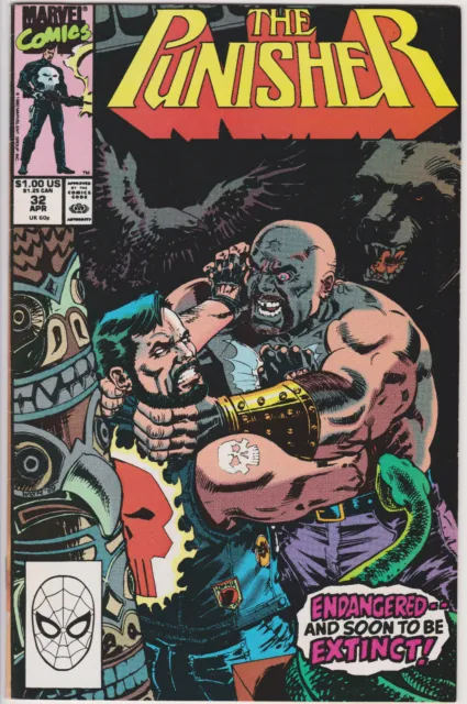The Punisher #32 Vol. 2 (1987-1995) Marvel Comics