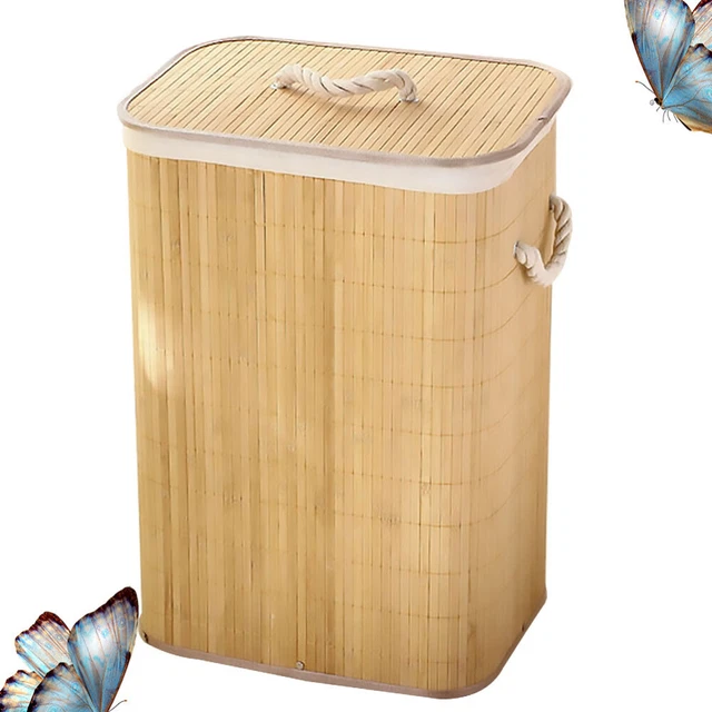 Cespugliatore per bucato vestiti sporchi organizzatore di stoccaggio tessitura scatola di stoccaggio