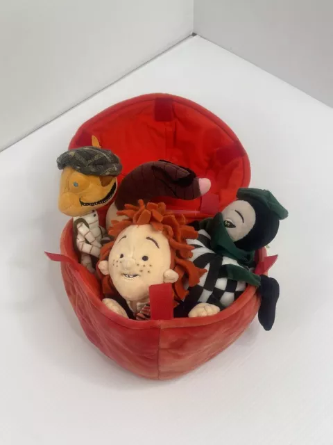 Disney James and the Giant Peach Plush 4 Characters With Tag , Roald Dahl