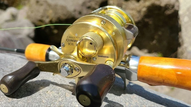 リール SHIMANO CALCUTTA CONQUEST101 LEFT Shimano 21 CALCUTTA CONQUEST 101 LEFT Baitcasting Fishing