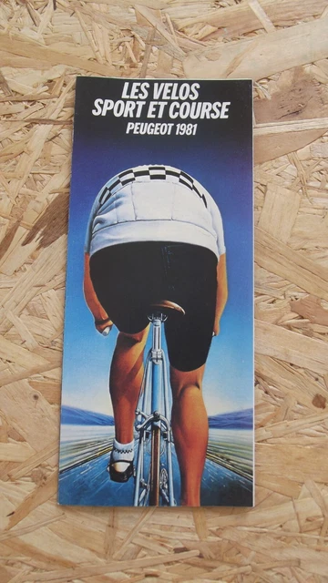CATALOGUE BROCHURE CYCLES PEUGEOT - LES CYCLOMOTEURS PEUGEOT 1981