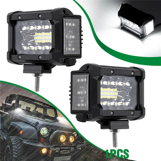 Luce di lavoro LED 4 pollici 108 W laterale luminosa luminosa luce auto fuoristrada luce -H7