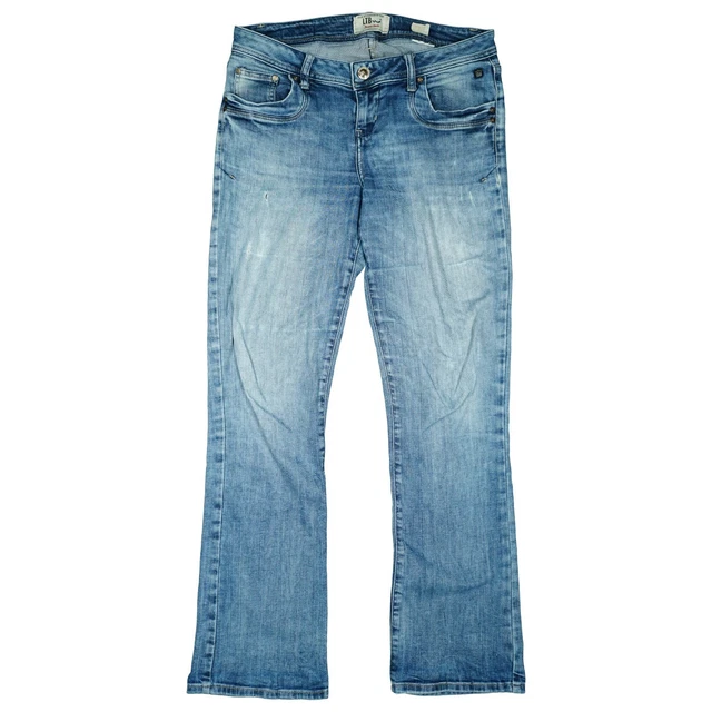 Jeans Straight Vilma LTB Pour Femme - 98% Coton, Taille Mi-Haute - Turquie