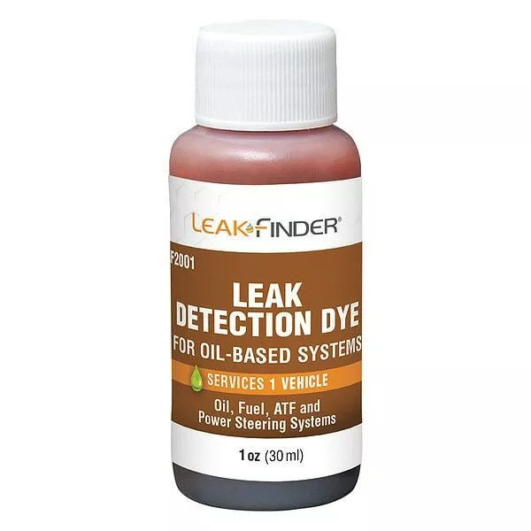 LeakFinder LF2001 Oil-Based A/C System Leak Detection Dye, 1 oz x 6
