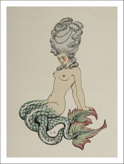 Dangerous Liaisons :  George Barbier : Archival Quality Art Print Art Deco