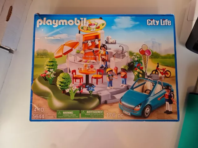 Playmobil City Life 5644 - Ice Cream Parlor - New And Sealed