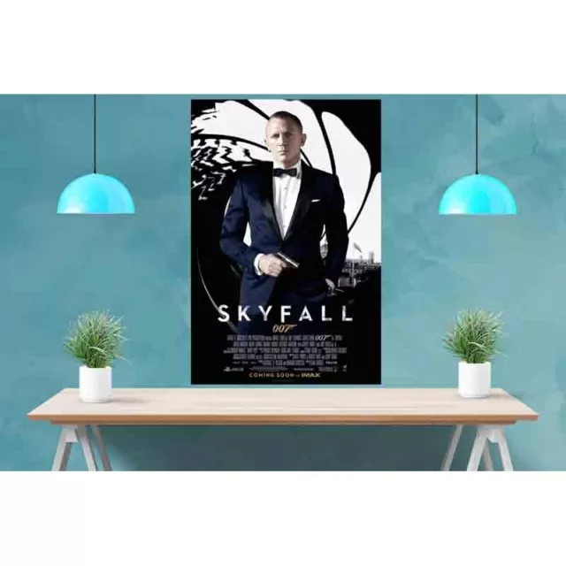 Skyfall Fine Art Movie Poster