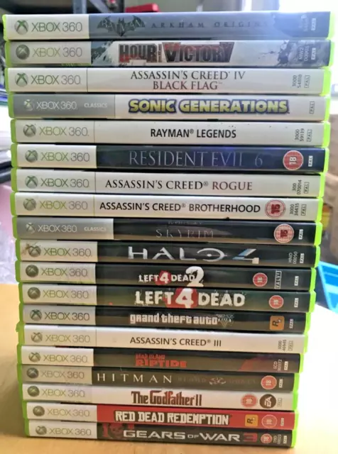 xbox 360 games joblot
