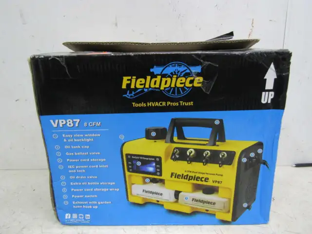 Fieldpiece VP87 8 CFM Vacuum Pump